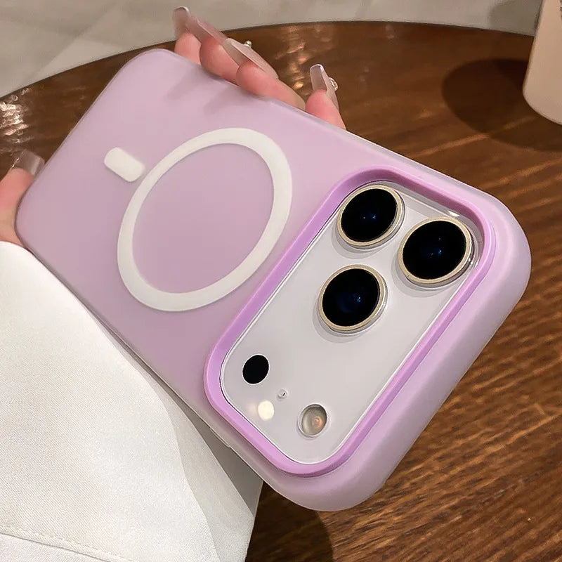 Luxury 2 IN 1 Magnetic Shockproof Case for iPhone 17 Pro Max Air 16 15 14 Plus 13 12 11 Liquid Silicone Magsafe Bumper Cover