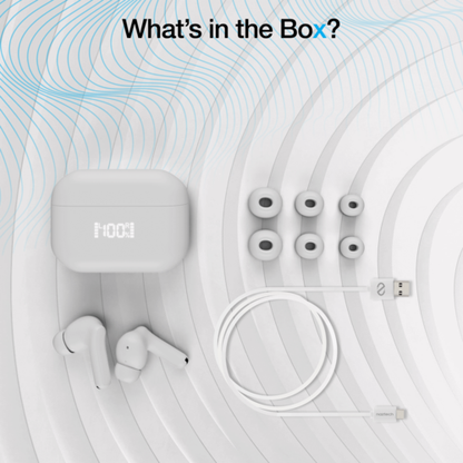 Naztech Xpods ANC Active Noise Cancelling True Wireless Earbuds with