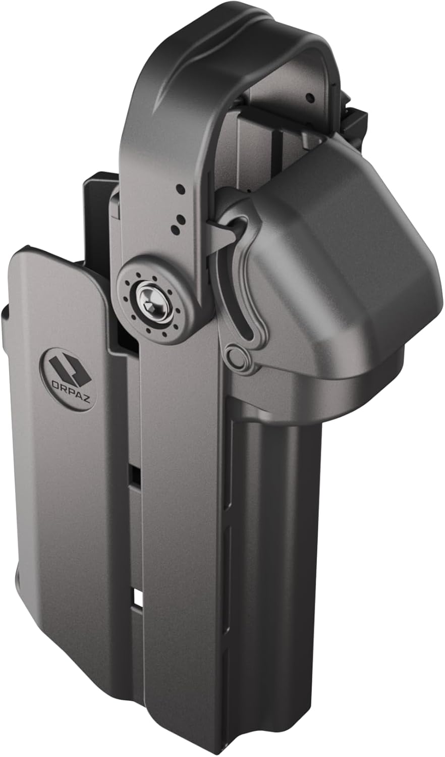 Orpaz T40 Light-Bearing Holster – Universal OWB Tactical Holster Level 3 Security, Compatible w/Most Pistol Lights, Optics-Ready, Adjustable, Fits Most Pistols