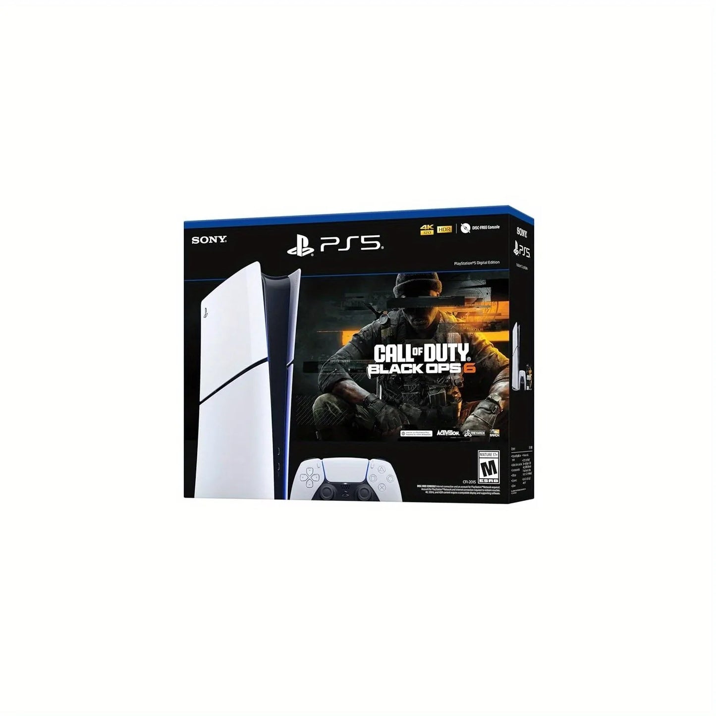 Playstation 5 Digital Edition – Call of Duty: Black Ops 6 Bundle (model group – slim)