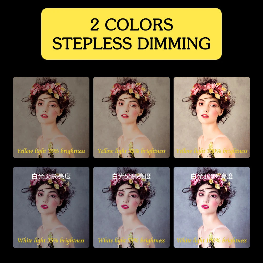 Softbox Light Photography Kit Photo 2M Tripiod for Soft Box Disc Light Led 45W Photo Studio Stand Lighting Shooting Lamp Video