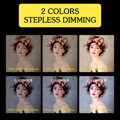 Softbox Light Photography Kit Photo 2M Tripiod for Soft Box Disc Light Led 45W Photo Studio Stand Lighting Shooting Lamp Video