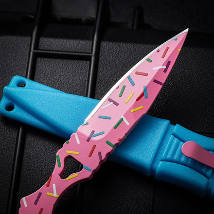 2026 new BM176 Butterfly Small Straight Knife, Claw Knife, Claw Blade, Outdoor Camping Portable Donut Small Straight Knife
