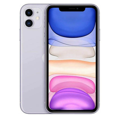 Apple iPhone 11 6.1" Original Liquid Retina IPS LCD 64/128/256GB A13 IOS A2221 A2111 Genuine iPhone11 Unlocked 4G LTE Cell Phone