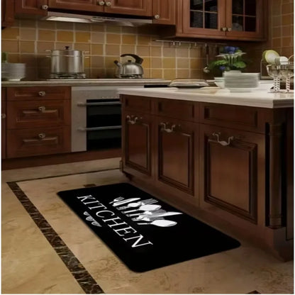 Soft Kitchen Carpet Soft Floor Mat Running Carpet Living Room Bedroom Carpet Kitchen Corridor Bathroom Washing Machine Carpet
