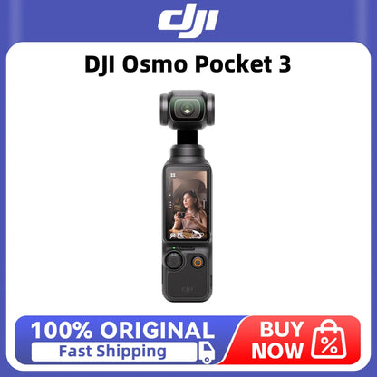 DJI Osmo Pocket 3 Vlogging Camera 1-Inch CMOS &4K/120fps 3-Axis Gimbal Mechanical Stabilization Original In Stock