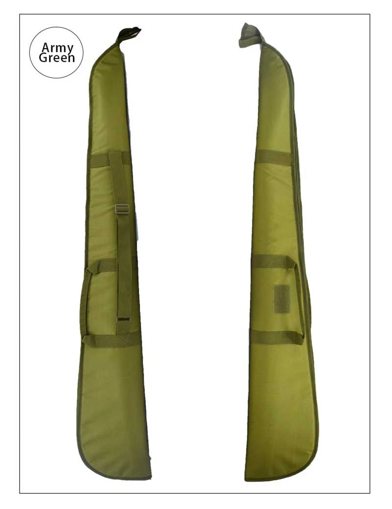 Nylon Tactical Airsoft Gun Bag Sniper Rifle Case Gun Carry Tactical Holster Shooting Hunting Bag Shoulder Bag Molle Sport Bag