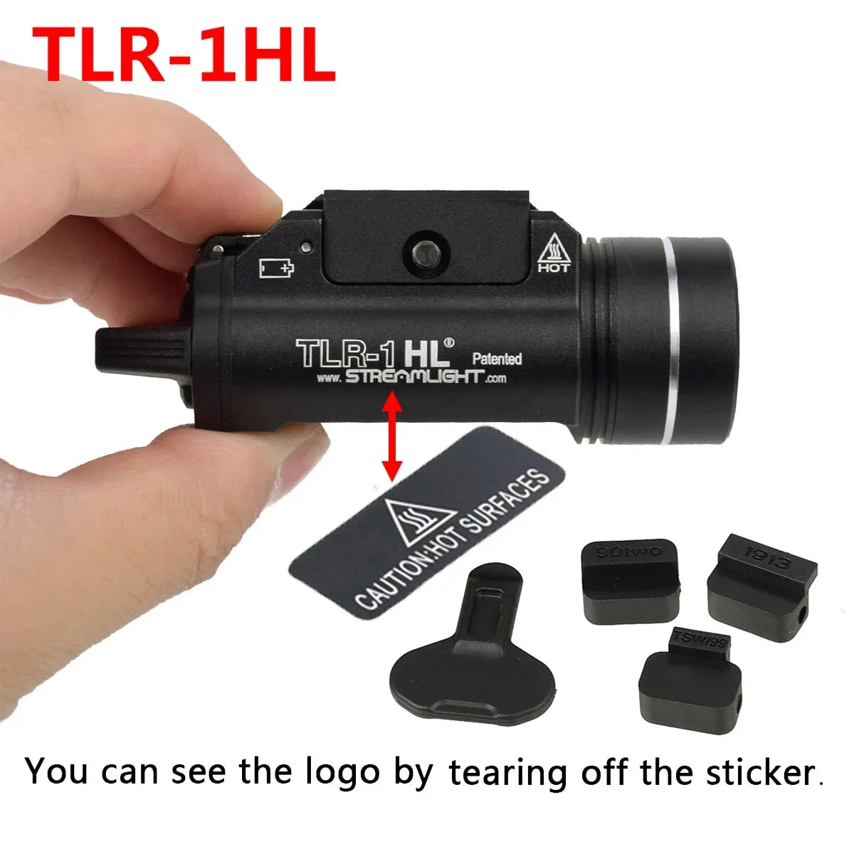 TLR Tactical Weapons Scout Light Pistol Gun Flashlight TLR-1 TLR-1HL TLR-3 TLR-4 TLR-7 TLR-8 LED Hunting Spotlight Gun Torch