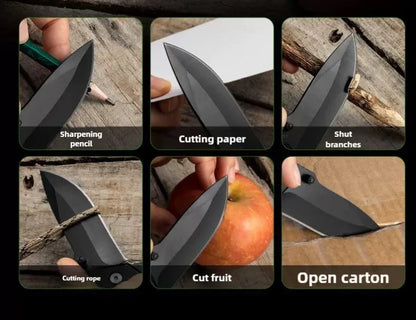 Folding knife, pocket knife with pocket clip, stainless steel blade knife, Edc knife for men and women, camping, fishing