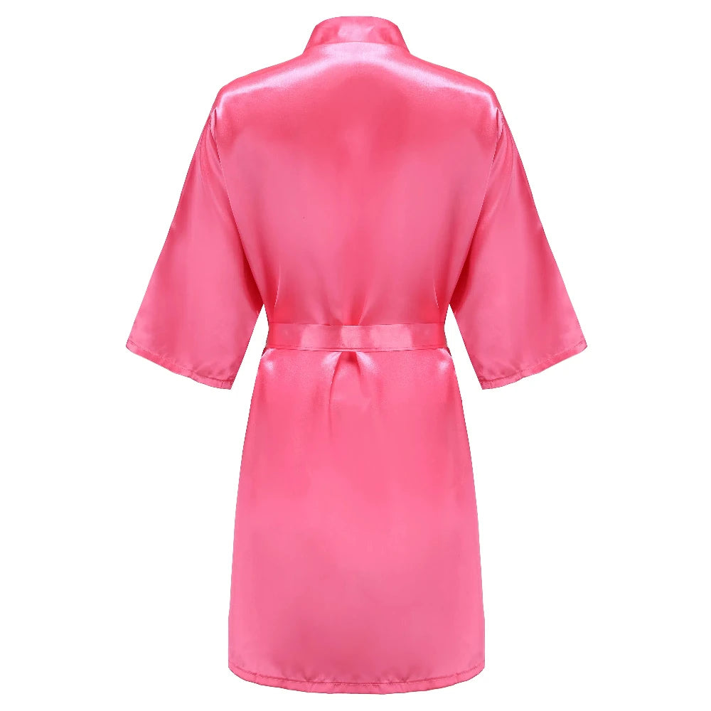 Mis15 Años Robe 15 Years Girl Birthday Party Robes Quinceanera Robe Mis XV Bathrobe Silkly Nightgown