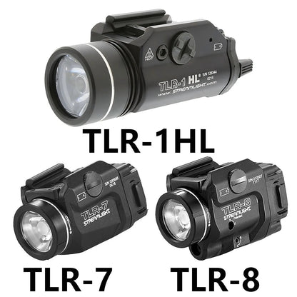 TLR Tactical Weapons Scout Light Pistol Gun Flashlight TLR-1 TLR-1HL TLR-3 TLR-4 TLR-7 TLR-8 LED Hunting Spotlight Gun Torch