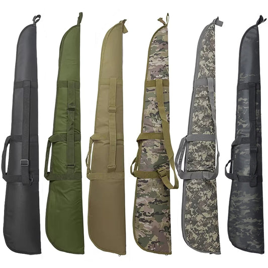 Nylon Tactical Airsoft Gun Bag Sniper Rifle Case Gun Carry Tactical Holster Shooting Hunting Bag Shoulder Bag Molle Sport Bag