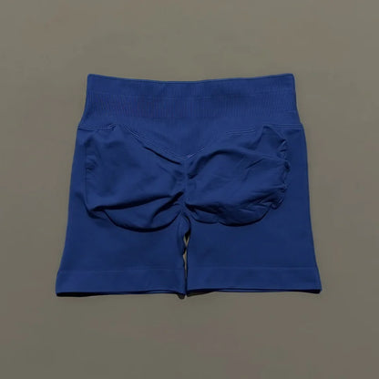 HISTELLO Impact Shorts 4.5" Women Fitness Sports Biker Shorts Low Waist Gym Short Workout Scrunch Butt Yoga Seamless Leggings