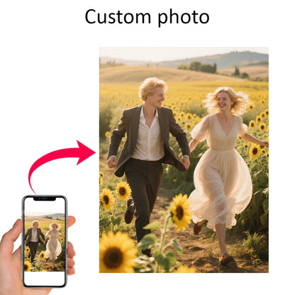 1pc big size canvas custom photo,personalized gift for room decoration,custom home decor items,wall decor,customized gift