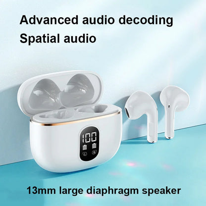 Newest Bluetooth Earphone Pro4-Plus Wireless Headphone HiFi Music Stereo Headset A87 Pods Earbuds TWS For Xiaomi iPhone Air pad