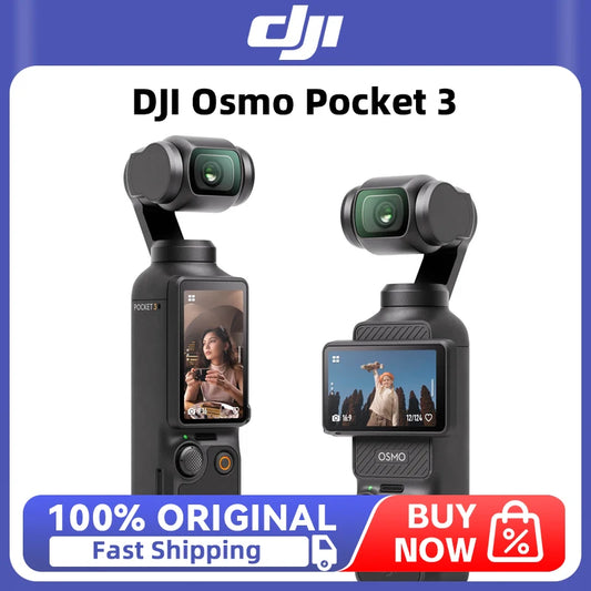 DJI Osmo Pocket 3 Vlogging Camera 1-Inch CMOS & 4K/120fps 2-Inch Rotatable Screen & Smart Horizontal-Vertical Shooting