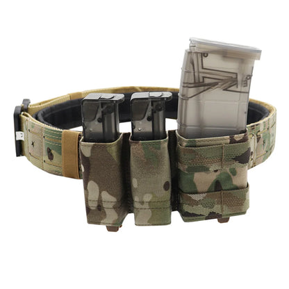 Laser Cutting Tactical Quick Release Buckle Belt  2 Inch Cmobat Belt Hunting Airsoft Mens Belt Outdoor Sport Belt