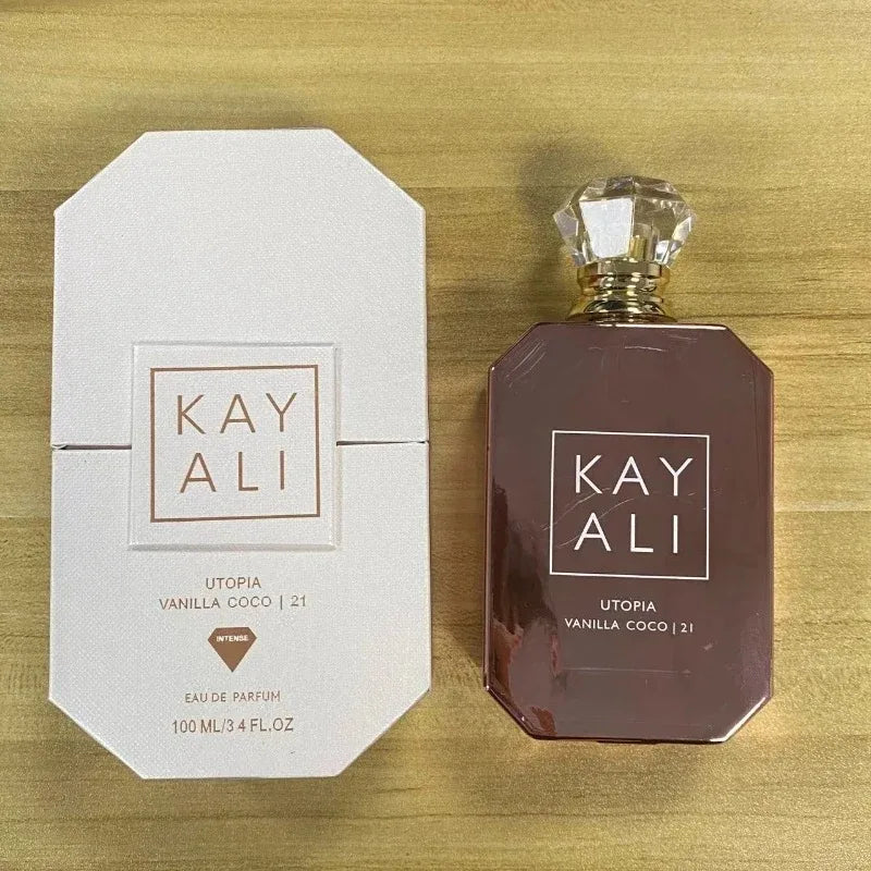 Kayali 100ml Unisex Perfume Long Lasting Floral Fresh Natural 25 Vanilla Elegant Alluring Captivating Scent 20 Unique Enchanting