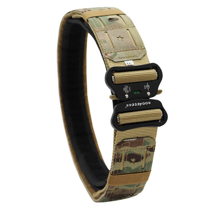 Laser Cutting Tactical Quick Release Buckle Belt  2 Inch Cmobat Belt Hunting Airsoft Mens Belt Outdoor Sport Belt
