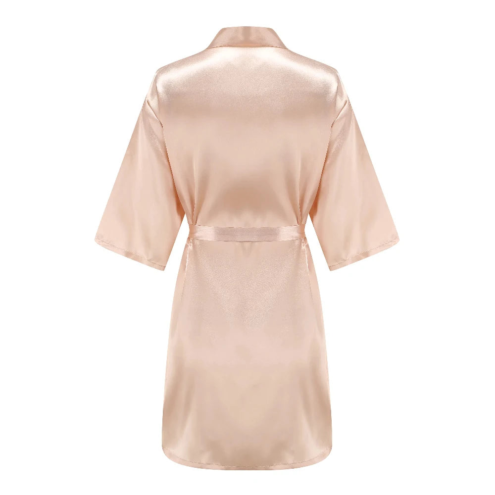 Mis15 Años Robe 15 Years Girl Birthday Party Robes Quinceanera Robe Mis XV Bathrobe Silkly Nightgown