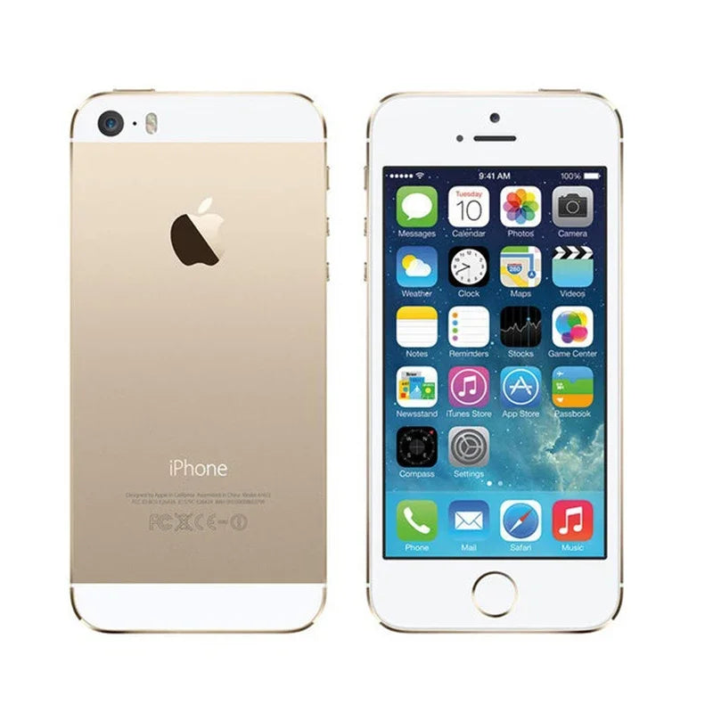 Used Apple iPhone 5S 4G LTE CellPhone Unlocked 1GB RAM 16GB/32GB/64GB ROM iCloud IOS WIFI Fingerprint  used phone