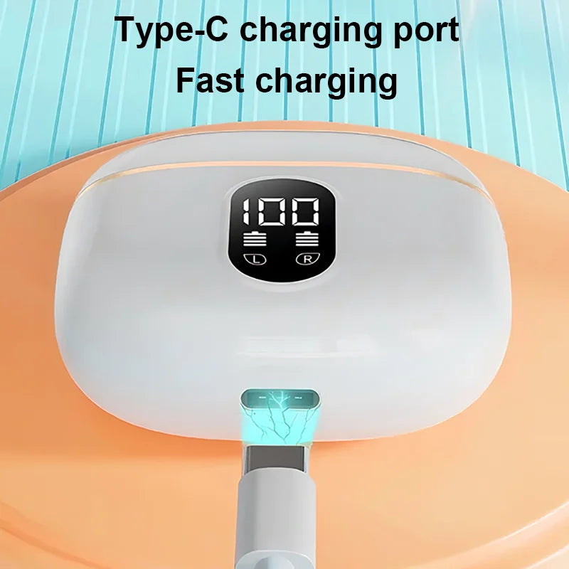 Newest Bluetooth Earphone Pro4-Plus Wireless Headphone HiFi Music Stereo Headset A87 Pods Earbuds TWS For Xiaomi iPhone Air pad