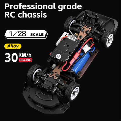 WLtoys 284191 284019-A Upgraded Gyro 1/28 RC Drifting Car 4WD High Speed Radio Control Model 2.4G Drift Racing Vehicle Mini Gift