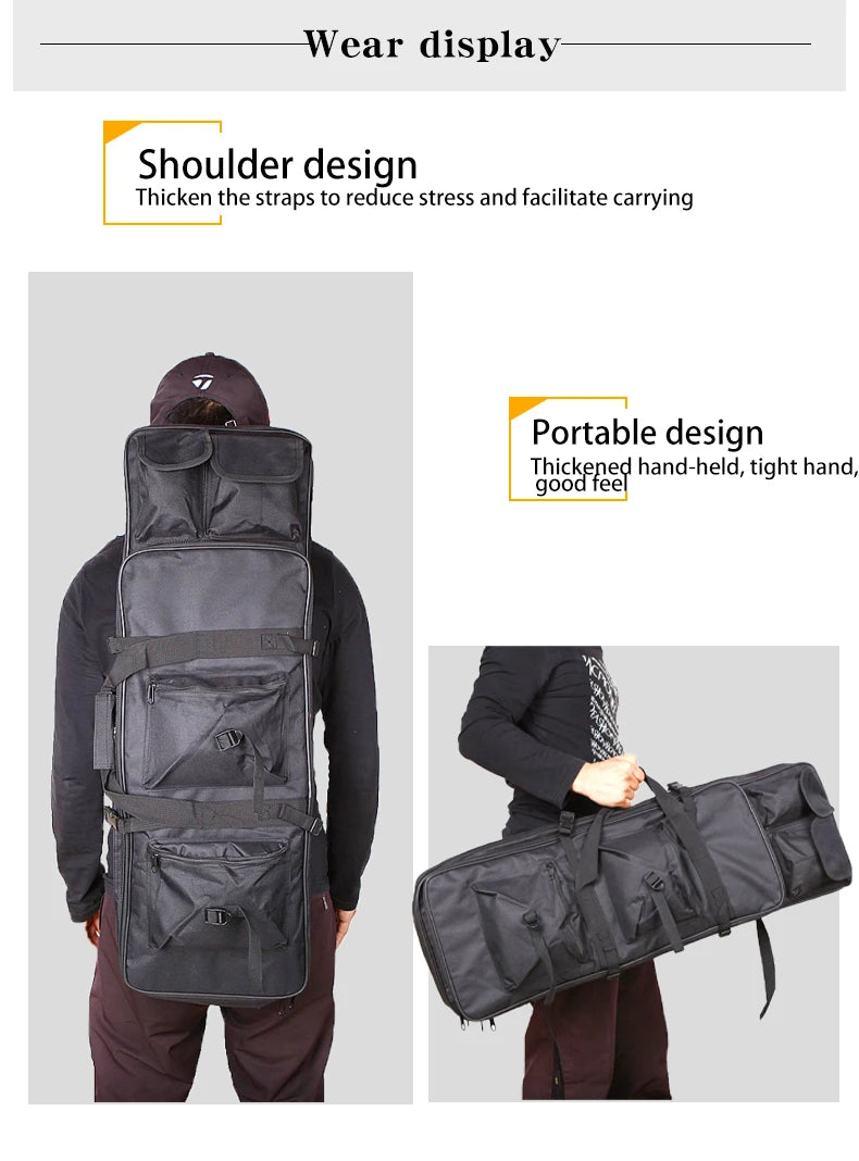 Tactical Gun Bag Shotgun Backpack Outdoor Paintball Tactical Rifle Shotgun Tote Bag Gun Protective Case 81Cm 91Cm 115Cm