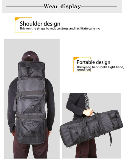 Tactical Gun Bag Shotgun Backpack Outdoor Paintball Tactical Rifle Shotgun Tote Bag Gun Protective Case 81Cm 91Cm 115Cm
