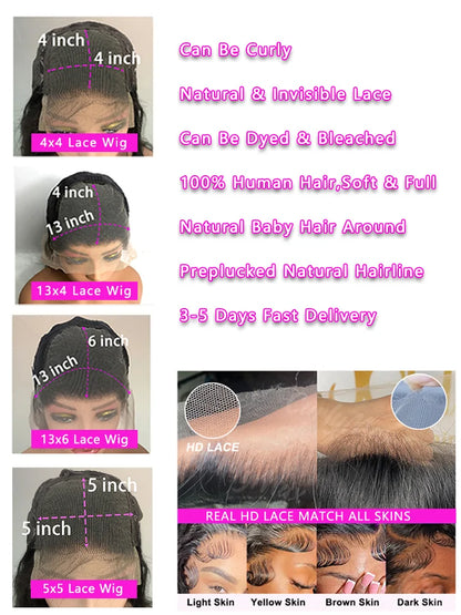 Highlight Wig 100% Human Hair 13x6 Hd Lace Frontal Wig Honey Blonde Lace Front Wigs human Hair Body Wave 4x4 5x5 Closure Wig