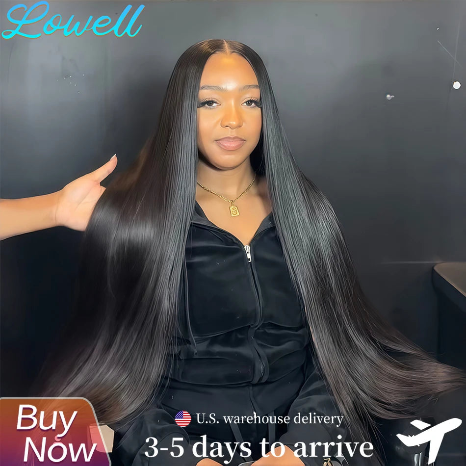 30 40 Inch Straight Lace Front Wigs Human Hair 13x6 Hd Lace Frontal Wig 4x4 5x5 Bone Straight Glueless Human Hair Wigs For Women