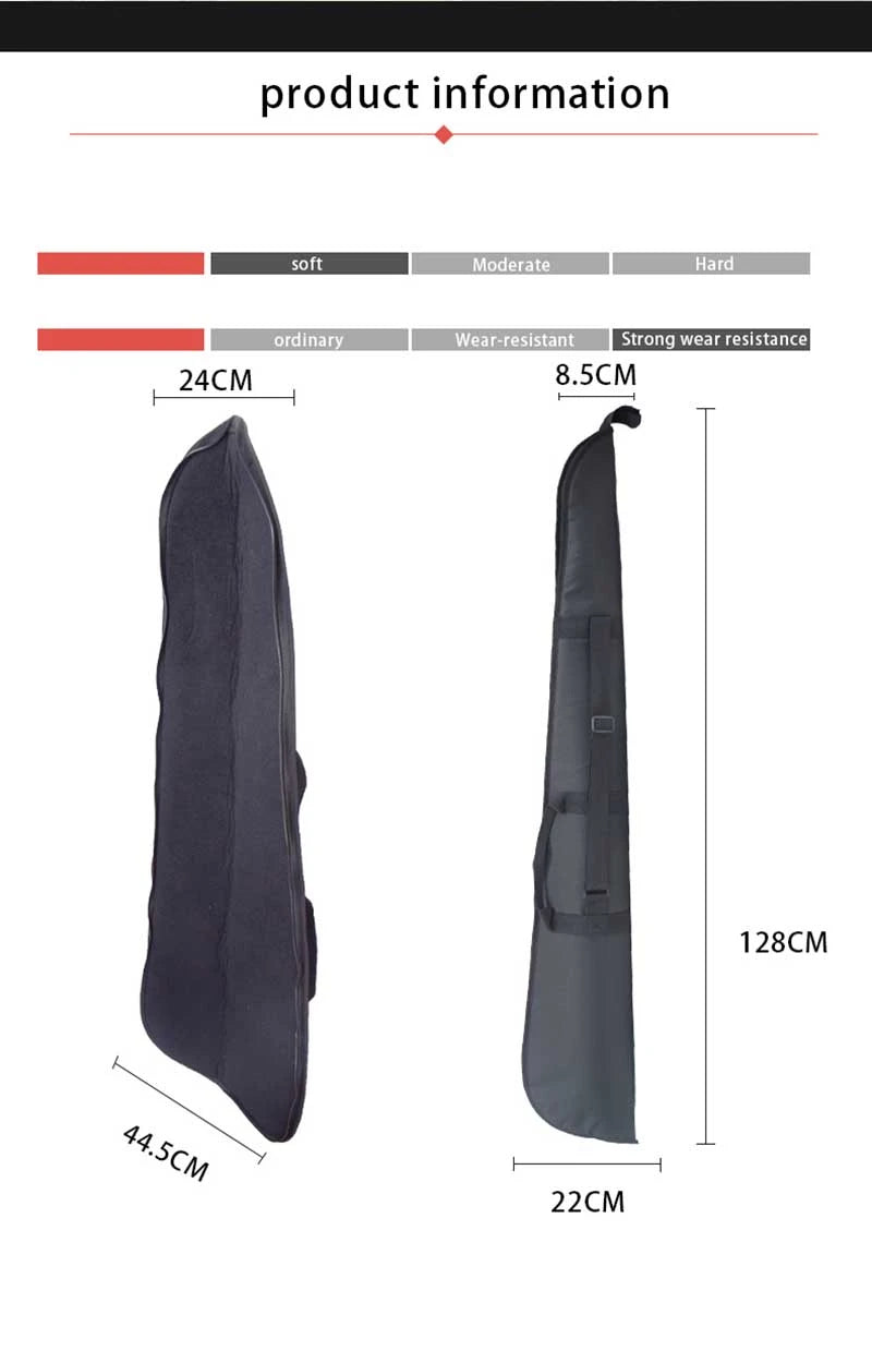 Nylon Tactical Airsoft Gun Bag Sniper Rifle Case Gun Carry Tactical Holster Shooting Hunting Bag Shoulder Bag Molle Sport Bag