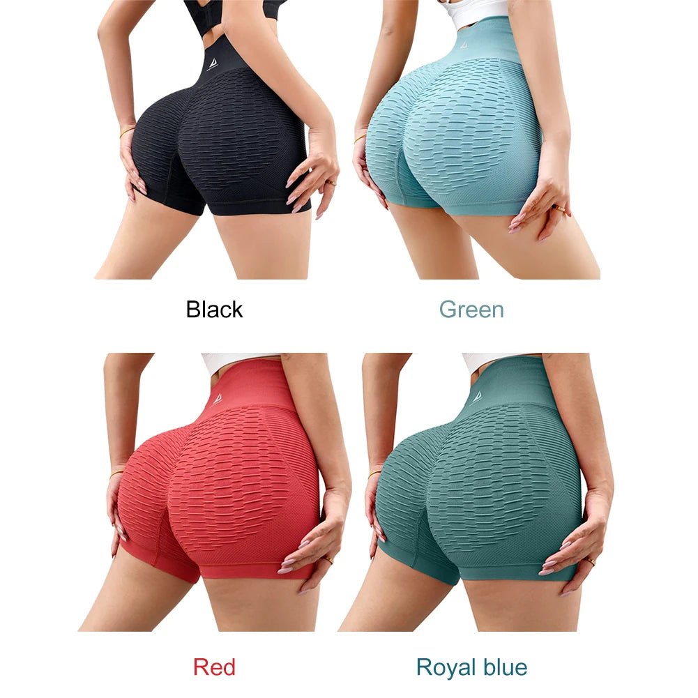 Workout Shorts for Women Butt Lifting Running Shorts High Waisted Exercise Fitness Shorts for Gym Running Workout Athletic
