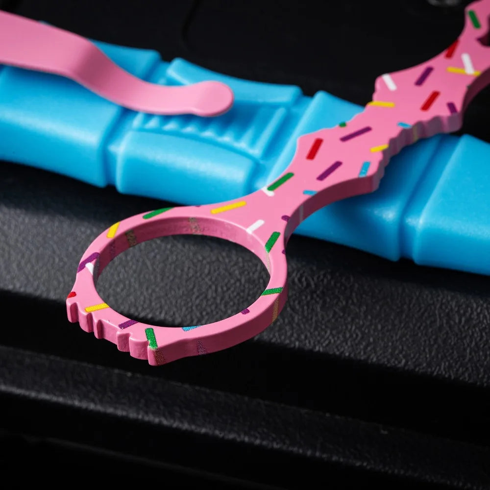 2026 new BM176 Butterfly Small Straight Knife, Claw Knife, Claw Blade, Outdoor Camping Portable Donut Small Straight Knife