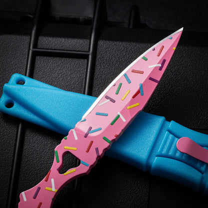 2026 new BM176 Butterfly Small Straight Knife, Claw Knife, Claw Blade, Outdoor Camping Portable Donut Small Straight Knife