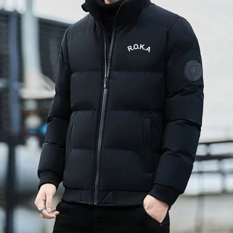 Outdoor sports and men's casual cotton clothing, long sleeved robes, winter discounts