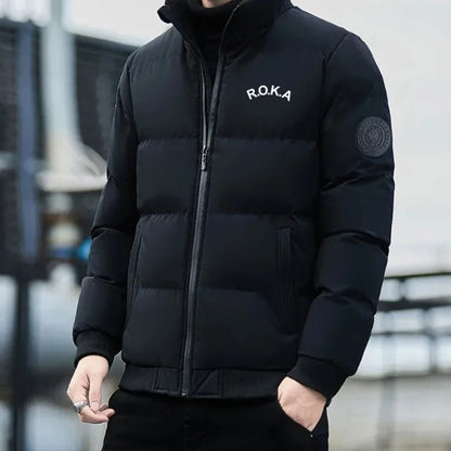 Outdoor sports and men's casual cotton clothing, long sleeved robes, winter discounts