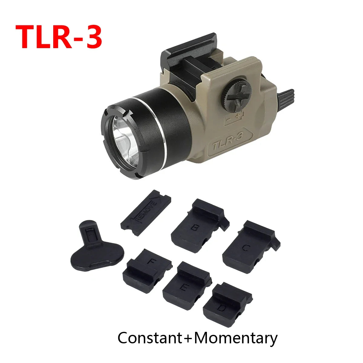 TLR Tactical Weapons Scout Light Pistol Gun Flashlight TLR-1 TLR-1HL TLR-3 TLR-4 TLR-7 TLR-8 LED Hunting Spotlight Gun Torch