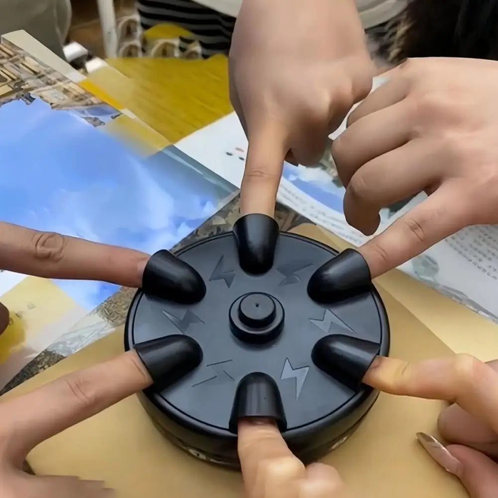 Shocking Roulette Lie Detector Electric Polygraph Test Finger Toy Party Game For Kids Adults Lie Detector Toy Social Game