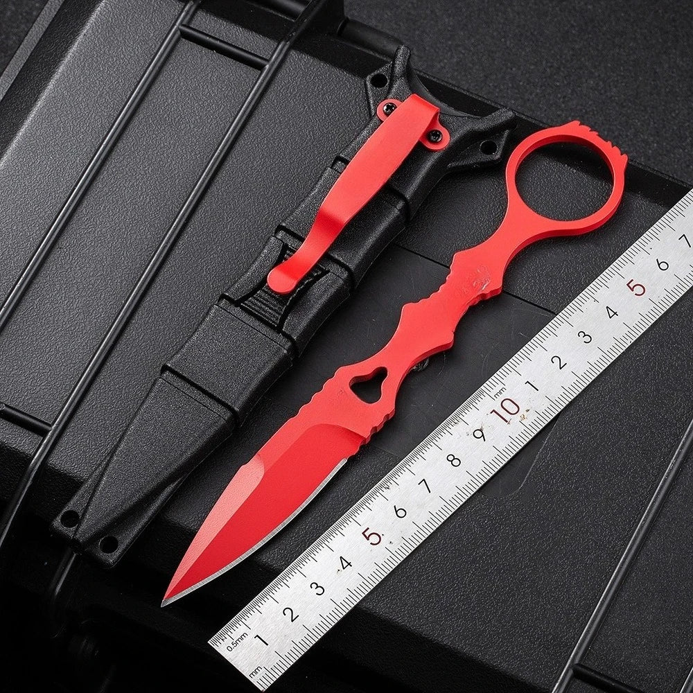 2026 new BM176 Butterfly Small Straight Knife, Claw Knife, Claw Blade, Outdoor Camping Portable Donut Small Straight Knife