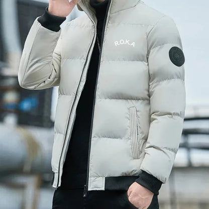 Outdoor sports and men's casual cotton clothing, long sleeved robes, winter discounts